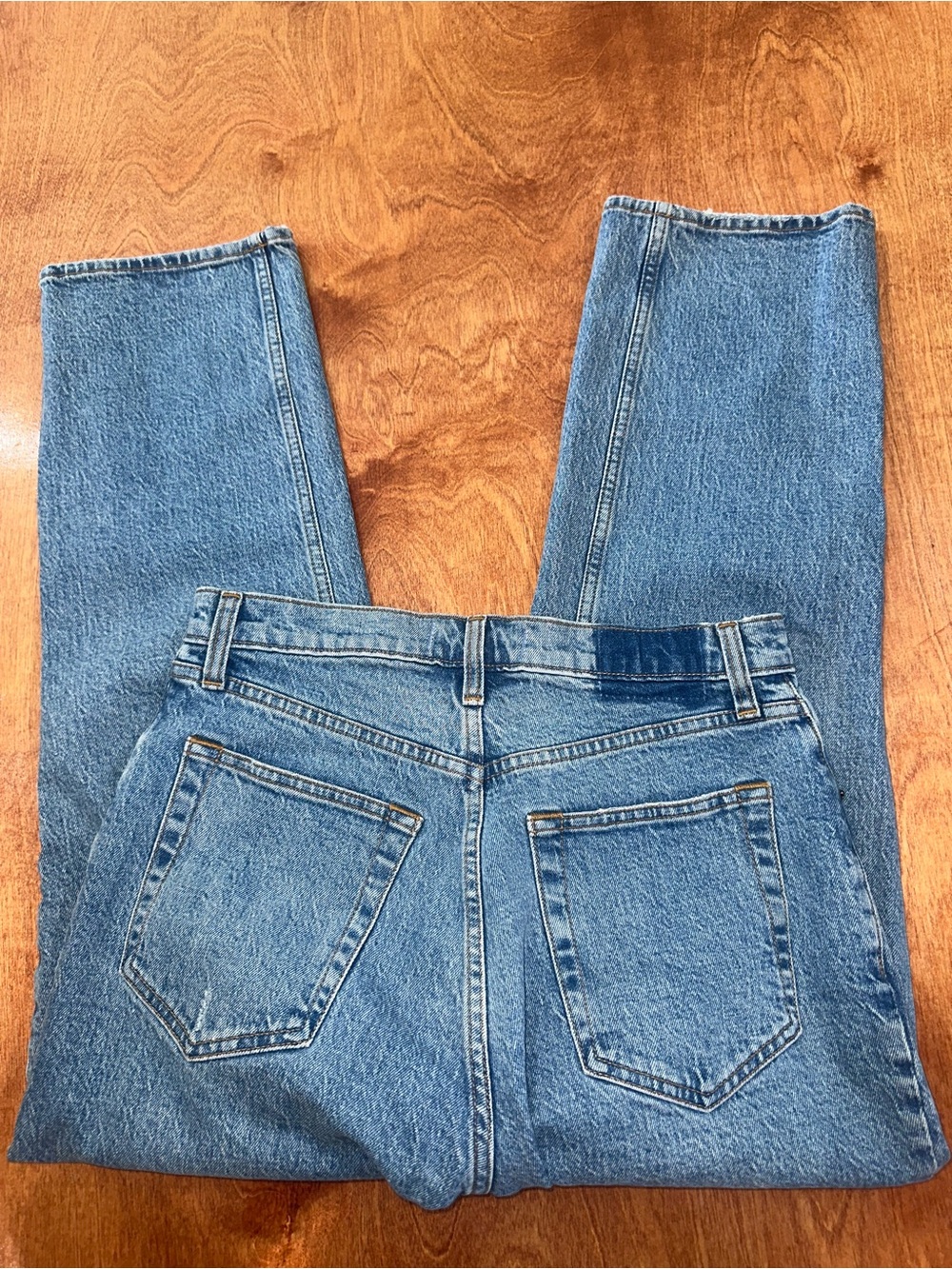 Abercrombie and Fitch Straight Ultra High Rise Curve Love Jeans